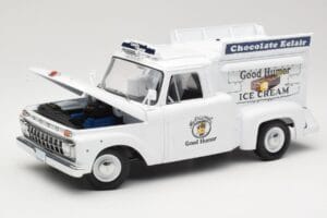 Ford F-100 Good Humor Ice Cream Sun Star 1:18 1288 Metal - imagem 2 de 8