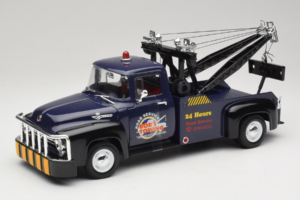 Ford F-100 Reboque Bob's Towing Welly 1:18 19834-W Metal