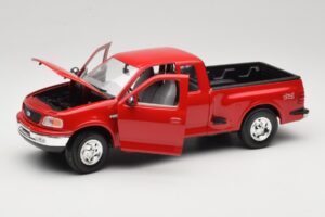 Ford F-150 Flareside SuperCab Vermelho Mira 1:18 6217 Metal - imagem 2 de 8