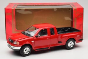 Ford F-150 Flareside SuperCab Vermelho Mira 1:18 6217 Metal - imagem 8 de 8