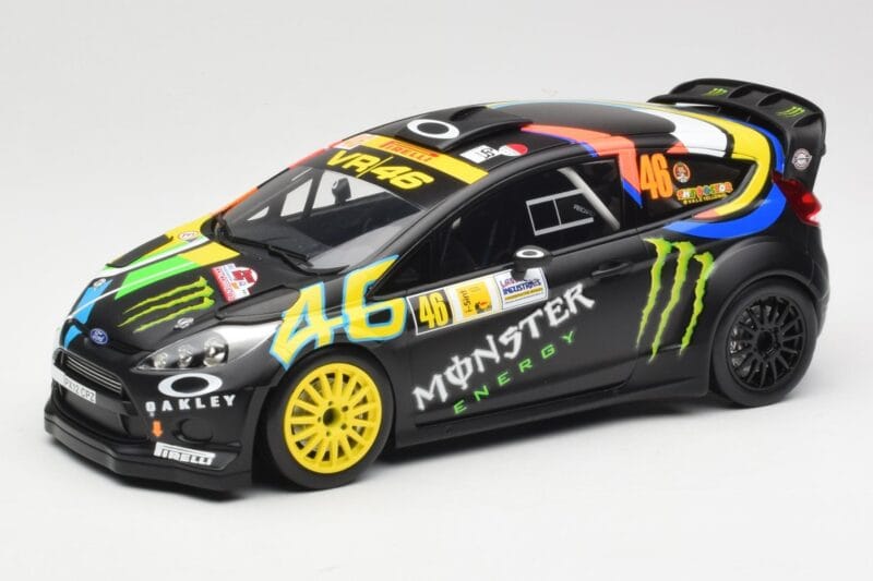 Ford Fiesta RS WRC #46 V. Rossi / C. Cassina Winners Monza Rally Show 2012 Minichamps 1:18 151120846 Metal
