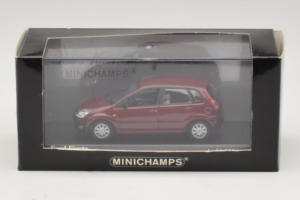 Ford Fiesta Mk5 Vermelho Metalizado Minichamps 1:43 400081101 Metal - imagem 4 de 4