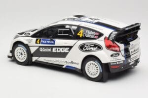 Ford Fiesta RS WRC #4 H. Solberg / C. Patterson Ford Rally Team Rally Finland 2012 Minichamps 1:18 151120804 Metal - imagem 5 de 6