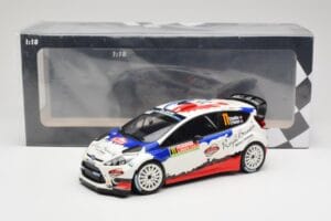 Ford Fiesta RS WRC #11 B. Bouffier / X. Panseri Rally Monte Carlo 2014 Minichamps 1:18 151140811 Metal - imagem 6 de 6