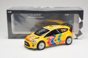 Ford Fiesta RS WRC #15 H. Solberg / I. Minor Stobart Wales Rally GB 2011 Minichamps 1:18 151110815 Metal - imagem 6 de 6