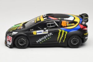 Ford Fiesta RS WRC #46 V. Rossi / C. Cassina Monza Rally Show 2011 Minichamps 1:18 151110846 Metal - imagem 3 de 6