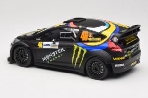Ford Fiesta RS WRC #46 V. Rossi / C. Cassina Monza Rally Show 2011 Minichamps 1:18 151110846 Metal - imagem 5 de 6