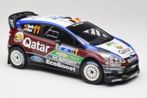 Ford Fiesta WRC #11 T. Neuville / N. Gilsoul Rally Mexico 2013 Minichamps 1:18 151130811 Metal - imagem 4 de 6