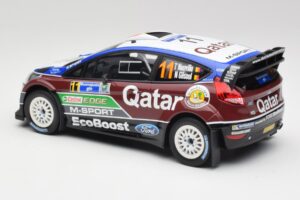 Ford Fiesta WRC #11 T. Neuville / N. Gilsoul Rally Mexico 2013 Minichamps 1:18 151130811 Metal - imagem 5 de 6
