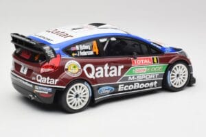 Ford Fiesta WRC #4 M. Ostberg / J. Andersson Rally Monte Carlo 2013 Minichamps 1:18 151130804 Metal - imagem 2 de 6