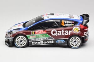 Ford Fiesta WRC #4 M. Ostberg / J. Andersson Rally Monte Carlo 2013 Minichamps 1:18 151130804 Metal - imagem 3 de 6