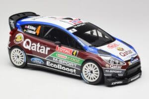 Ford Fiesta WRC #4 M. Ostberg / J. Andersson Rally Monte Carlo 2013 Minichamps 1:18 151130804 Metal - imagem 4 de 6