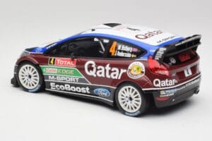 Ford Fiesta WRC #4 M. Ostberg / J. Andersson Rally Monte Carlo 2013 Minichamps 1:18 151130804 Metal - imagem 5 de 6