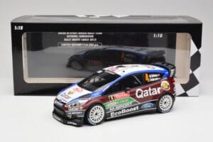 Ford Fiesta WRC #4 M. Ostberg / J. Andersson Rally Monte Carlo 2013 Minichamps 1:18 151130804 Metal - imagem 6 de 6