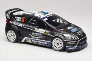 Ford Fiesta WRC #5 O. Tanak / R. Sikk Rally France 2012 Minichamps 1:18 151120805 Metal - imagem 4 de 6