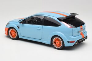 Ford Focus RS LM Classic Edition Gulf 1968 Ford GT40 Tribute Minichamps 1:18 100080068 Metal - imagem 7 de 8
