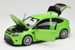 Ford Focus RS Mk2 Green Metallic Minichamps 1:18 100080001 Metal - imagem 2 de 8