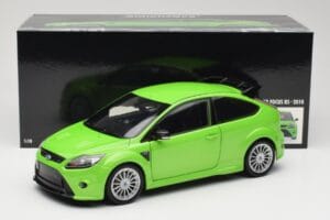 Ford Focus RS Mk2 Green Metallic Minichamps 1:18 100080001 Metal - imagem 8 de 8