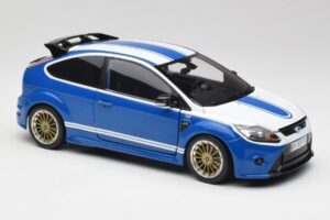 Ford Focus RS Mk2 LM Classic Azul Capri RS2600 Tribute Minichamps 1:18 100080072 Metal - imagem 6 de 8