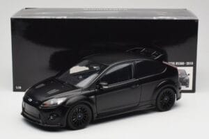 Ford Focus RS Mk2 Matte Black Minichamps 1:18 100080000 Metal - imagem 8 de 8