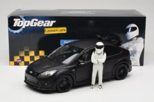 Ford Focus RS Mk2 RS500 Top Gear Matt Black Minichamps 1:18 519100800 Metal - imagem 8 de 8