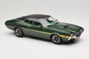 Ford Gran Torino Sport Verde IXO 1:18 18CMC185 Metal - imagem 4 de 6