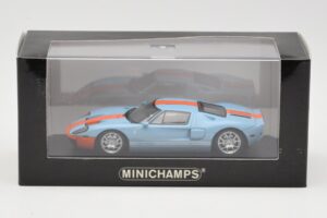 Ford GT Gulf Minichamps 1:43 400084202 Metal - imagem 4 de 4