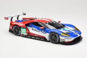 Ford GT GTE #68 D. Muller / J. Hand / S. Bourdais Chip Ganassi Racing LMGTE Pro 24 Hours of Le Mans 2016 Winner Minichamps 1: - imagem 4 de 6