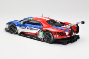 Ford GT GTE Chip Ganassi UK #66 O. Pla / S. Mucke / B. Johnson 24 Hours of Le Mans 2016 Minichamps 1:18 155168666 Metal - imagem 5 de 6