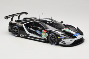Ford GT GTE #66 O. Pla / S. Bourdais / R. Briscoe 24 Hours of Le Mans 2019 IXO 1:18 IXOSP-FGT18105 Metal - imagem 4 de 6