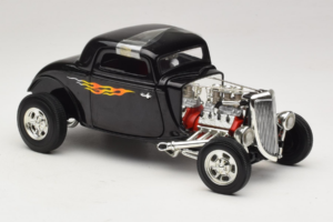 Ford Hot Rod Preto Rydell High Grease ERTL 1:18 36602 Metal - imagem 4 de 6