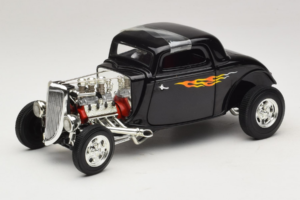 Ford Hot Rod Preto Rydell High Grease ERTL 1:18 36602 Metal