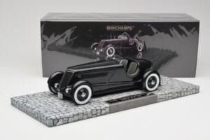 Ford Model 40 Special Speedster Cinzento Escuro Minichamps 1:18 107082040 Resina - imagem 6 de 6