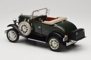 Ford Model A Verde Escuro Motor City 1:18 20003 Metal - imagem 7 de 8