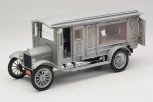 Ford Model T Carro Fúnebre Ornamentado Esculpido Precision Miniatures 1:18 PMSC-07G Metal - imagem 2 de 8