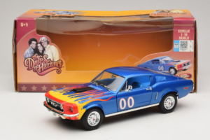 Ford Mustang Cooter's Car Dukes of Hazzard Tomy 1:18 21957P Metal - imagem 6 de 6