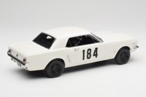 Ford Mustang Hardtop #184 B. Neyret / J. Terramorsi Rally Monte Carlo 1965 Norev 1:18 182801 Metal - imagem 2 de 6
