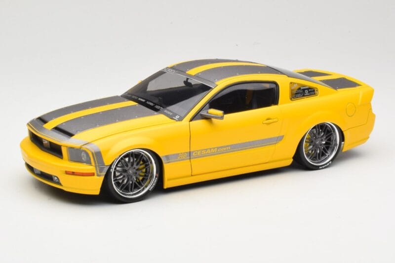 Ford Mustang S197 Cesam by Parotech Amarelo Norev 1:18 182700 Metal