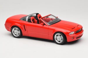 Ford Mustang S197 GT Cabriolet Vermelho Beanstalk Group 1:18 FOR10016R Metal - imagem 6 de 8