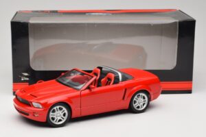 Ford Mustang S197 GT Cabriolet Vermelho Beanstalk Group 1:18 FOR10016R Metal - imagem 8 de 8