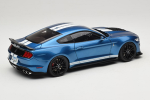 Ford Mustang Shelby GT500 S550 Atlas Blue Metallic IXO 1:18 18RDC244-FO Metal - imagem 3 de 8