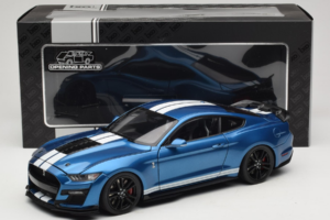 Ford Mustang Shelby GT500 S550 Atlas Blue Metallic IXO 1:18 18RDC244-FO Metal - imagem 8 de 8