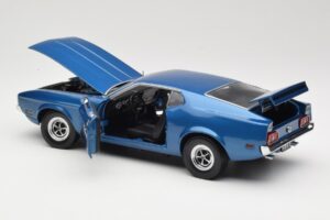 Ford Mustang SportsRoof Azul Sun Star 1:18 3612 Metal - imagem 5 de 8