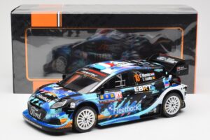 Ford Puma Rally1 #13 G. Munster / L. Louka Rally Central Europe 2023 IXO 1:18 18RMC188 Metal - imagem 6 de 6