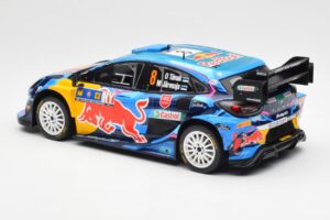 Ford Puma Rally1 #8 O. Tanak / M. Jarveoja 3rd Rally Central Europe 2023 IXO 1:18 18RMC187 Metal - imagem 5 de 6
