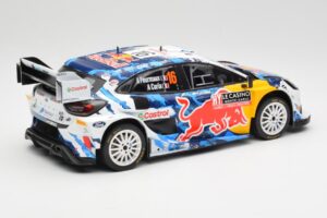 Ford Puma Rally1 WRC #16 A. Fourmaux / A. Coria Rally Monte Carlo 2024 IXO 1:18 18RMC198 Metal - imagem 2 de 6