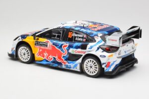 Ford Puma Rally1 WRC #16 A. Fourmaux / A. Coria Rally Monte Carlo 2024 IXO 1:18 18RMC198 Metal - imagem 5 de 6