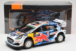 Ford Puma Rally1 WRC M-Sport #16 A. Fourmaux / A. Coria Safari Rally Kenya 2024 IXO 1:18 18RMC207 Metal - imagem 6 de 6