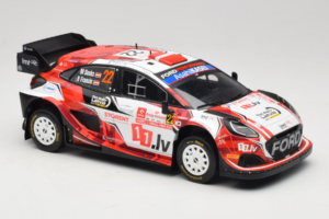 Ford Puma Rally1 WRC #22 M-Sport Ford World Rally Team M. Sesks / R. Francis Rally Poland 2024 IXO 1:18 18RMC215 Metal - imagem 4 de 6