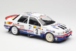 Ford Sierra RS Cosworth 4x4 #3 M. Biasion / T. Siviero Rally Monte Carlo 1992 MCG 1:18 MCG18355R Metal - imagem 4 de 6